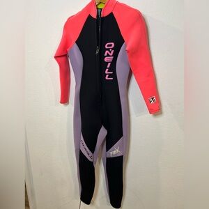Vintage O'Neill Flex Women's Wetsuit Size 12 MPN 9474 authentic 80’s purple pink